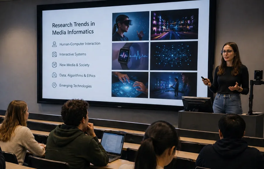 Research Trends in Media Informatics course visual