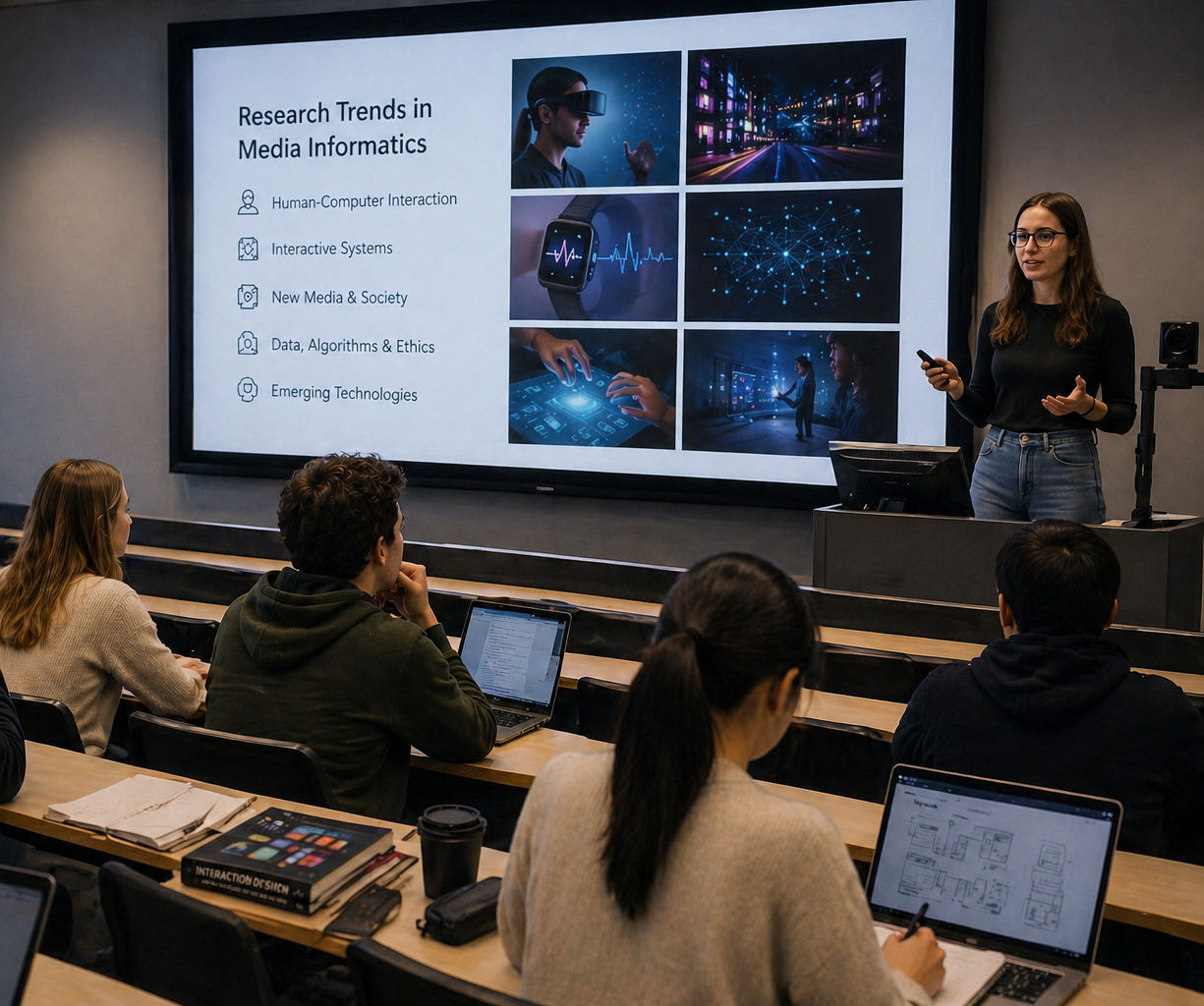 Research Trends in Media Informatics course visual